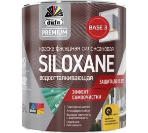 Краска фасадная акрил-силоксановая Dufa Premium Siloxane база 3 0.9 л