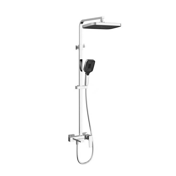 Душевая стойка Vincea Cube VSFS-4C12CH хром, с изливом