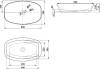 Раковина Melana A500A-805 фото 2