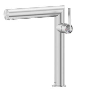 Смеситель для раковины Abber Perfekte 316 AF8A11BST-L брашированная сталь