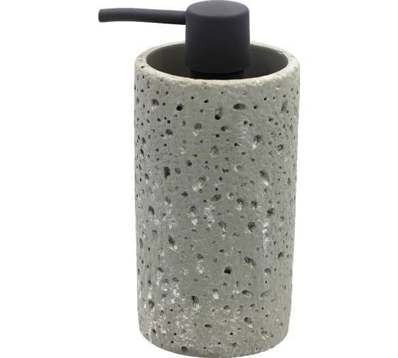 Дозатор для жидкого мыла Bath Plus Dapple 3W-PRBS-SXL-19015-A-LD серый