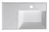 Раковина Madera Vega 4627173210942 на стиральную машину, белая, 80x50 фото 5