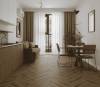 Ламинат Norland Herringbone Elegant 8/33 4V LF303-40 Дуб Лира 600x100 фото 3