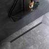 Душевой лоток Am.Pm MasterFlow W01SC-S11-080-05BM универсальный затвор Slim line 80см, черный матовый фото 2