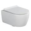 Унитаз подвесной Splendy Pride PR10152VTNW безободковый, сиденье микролифт, белый
