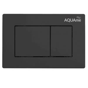 Кнопка смыва AQUAme AQM4102B черный