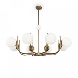 Подвесная люстра Maytoni Rendez-vous MOD109PL-08BS Латунь