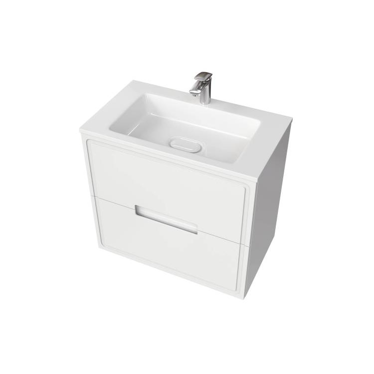 Тумба с раковиной Taliente Olejo TA-MBO-100PR-blanco белая, 100 см