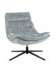 Кресло Stool Group Lazy DM7658 BMG845-602 L.blue серый