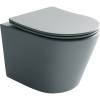 Унитаз подвесной Ceramica Nova Balearica CN6000MH антрацит матовый