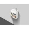 Тумба с раковиной BelBagno Pietra Mini 46 L bianco lucido фото 10