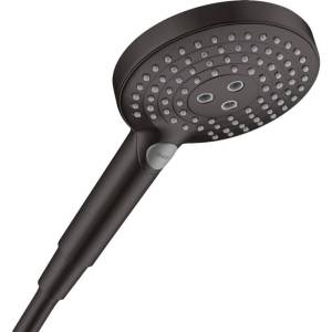 Лейка для душа Hansgrohe Raindance 26530670 Select S, черная матовая