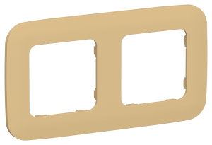 Рамка 2-постовая IEK Flite FI-M22-31-20-K89 шамуа