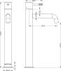 Смеситель для раковины Boheme Uno 462-SGM shine gun metall фото 2