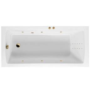 Акриловая ванна Excellent Aquaria 170x75 WAEX.AQU17.LINENANO.GL с гидромассажем, 