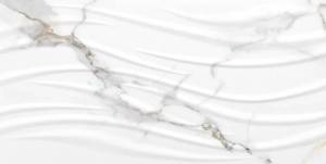 Керамическая плитка Dogma Smart Calacatta Macchia Vecchia DSM306004G Onda Shine Rettificato 30x60