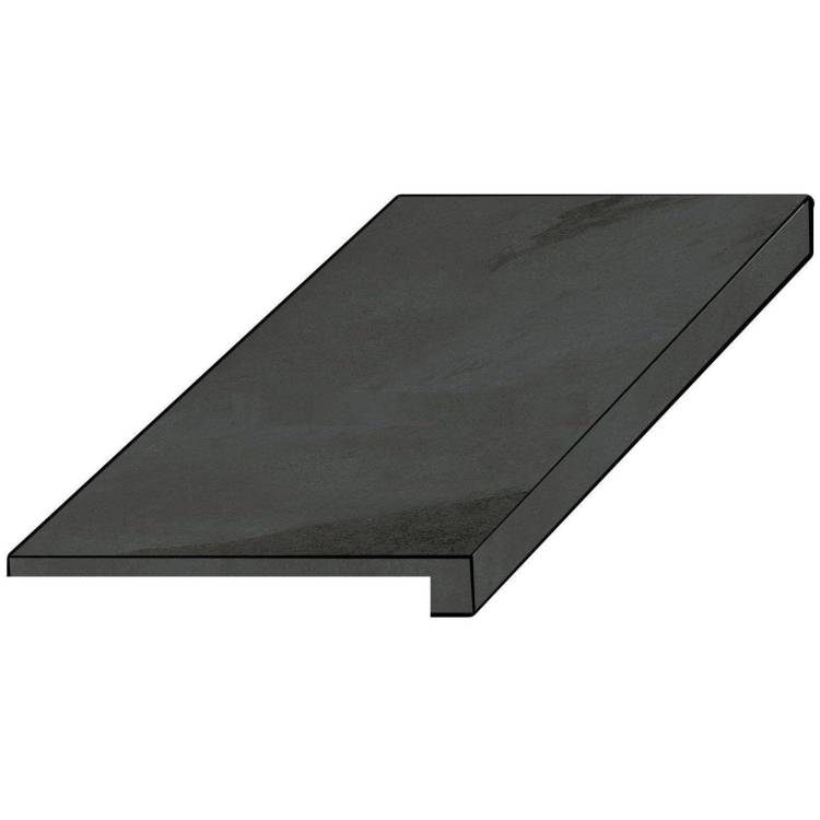 Ступень ColiseumGres Ардезия 620070002377 Блэк Фронтальная 33x120