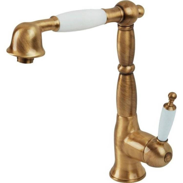 Смеситель для кухни Migliore Oxford 18197 бронза