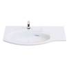 Мебельная раковина Kerama Marazzi Riva 100 L белая глянцевая фото 4