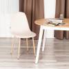 Стул Tetchair Breeze (mod. JSC-58) 21215 Creamy (кремовый) HLR 5/натуральный 44x53x86 фото 10