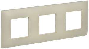 Рамка 3-постовая IEK Skandy SK-M32-K10 бежевый