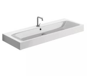 Раковина Kerasan Cento 353401*1 накладная, белый