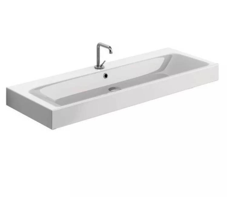 Раковина Kerasan Cento 353401*1 накладная, белый