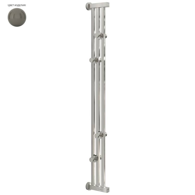 Полотенцесушитель электрический Сунержа Хорда 4.0 7039-0834-1200 Кварцевый серый, 120x16.6