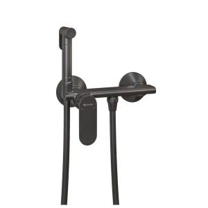 Гигиенический душ Knotlor Dew FHS01S0GM вороненая сталь