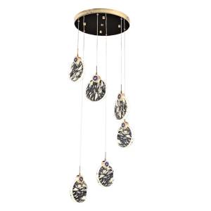 Подвесная светодиодная люстра Kink Light Викси 07857-6A.33