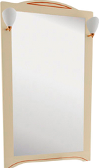 Зеркало Aquanet Луис 70 бежевое