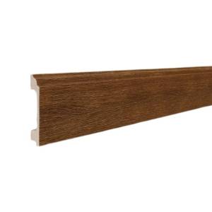 Напольный плинтус ТД Меридиан P3-118-N с тиснением 2400x80x16