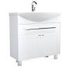 Тумба с раковиной 1MarKa Lina Classic У94494 86.5 см, белый