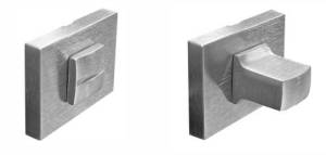 Завертка Profil Doors WC на розетке RO80 хром матовый (комплект из 2 шт)