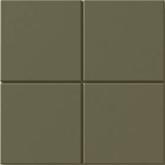 Керамогранит WOW Raster 131361 Grid M Moss 15x15