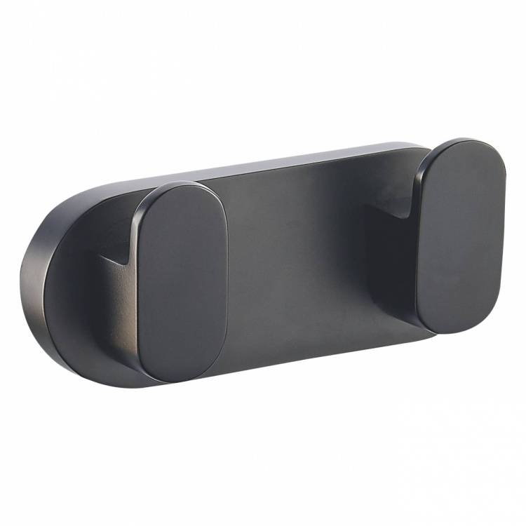 Крючок Wonzon & Woghand WW-7725 двойной, черный