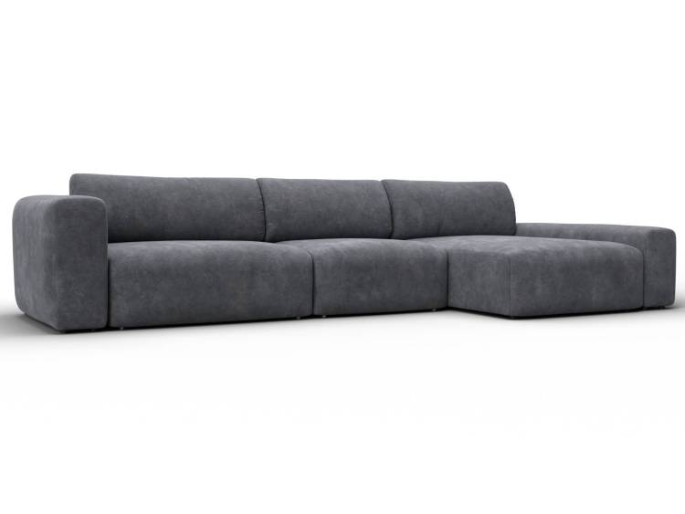 Диван угловой Лига Диванов Лига-066 131217 Серый