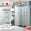 Душевая кабина AvaCan K2810N без крыши, 100x80x208 фото 2