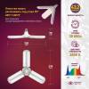 Фитолампа для растений ЭРА E27 24 Вт FITO-24W-Ra90-FOLD Б0057285 фото 8