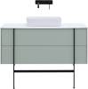 Тумба с раковиной Allen Brau Reality 1.32008.PWM папирус матовый, 121x50 фото 6