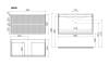 Тумба под раковину Sancos Snob R SNR90W Bianco, 89x44.5x50 фото 3
