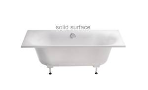Ванна из искусственного камня Астра-Форм Лира Solid Surface 01010086 180x80 белая матовая