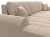 Диван угловой Лига Диванов Лига-080 134745L Бежевый фото 4