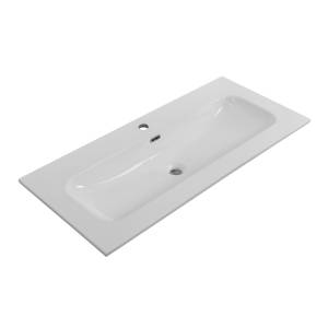 Раковина Cezares Eco CZR-8073-100 белый глянцевый, 101x46x15.5