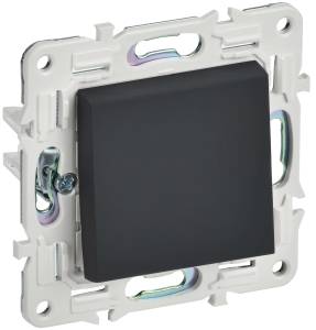 Выключатель 1-клавишный IEK Skandy SK-V10-0-10-K53 графит