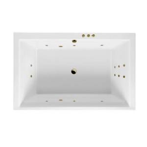 Акриловая ванна Excellent Crown Lux 190x120 "SMART" (бронза)