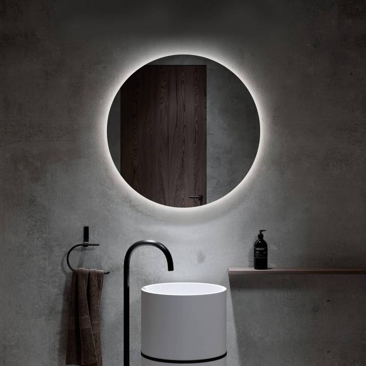 Зеркало Alavann Rondo 70 ALV0113002 с подсветкой, антизапотеватель