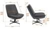 Кресло Tetchair Cosmo 25273 VT shape latte велюр, букле фото 15