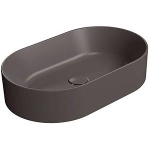 Раковина GSI Kube X 945816 коричневый матовый, 60x37