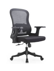 Кресло компьютерное Stool Group TopChairs Petal WH-A55 black черный